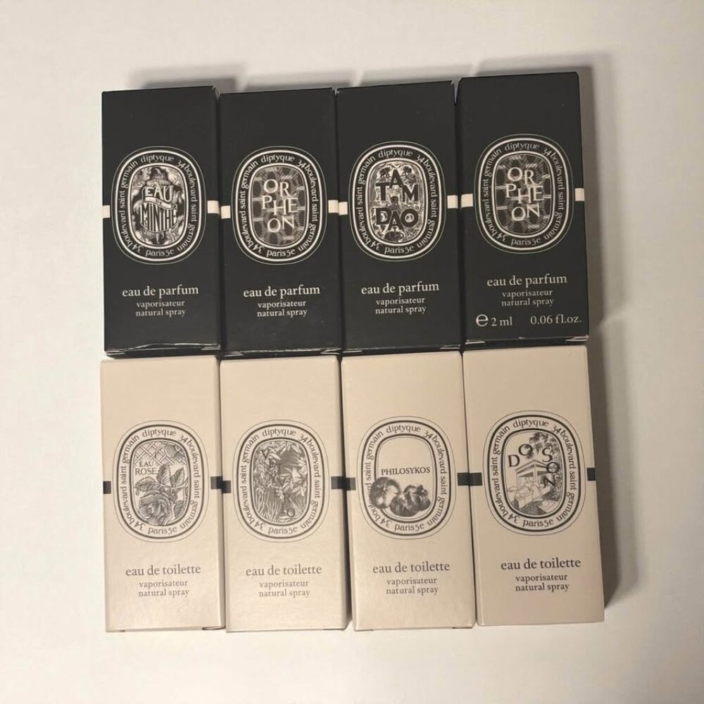 🌿 Diptyque Mini Perfume Collection – Authentic Travel Size Set
